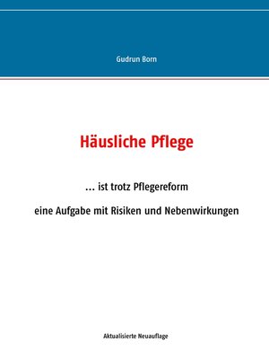 cover image of Häusliche Pflege